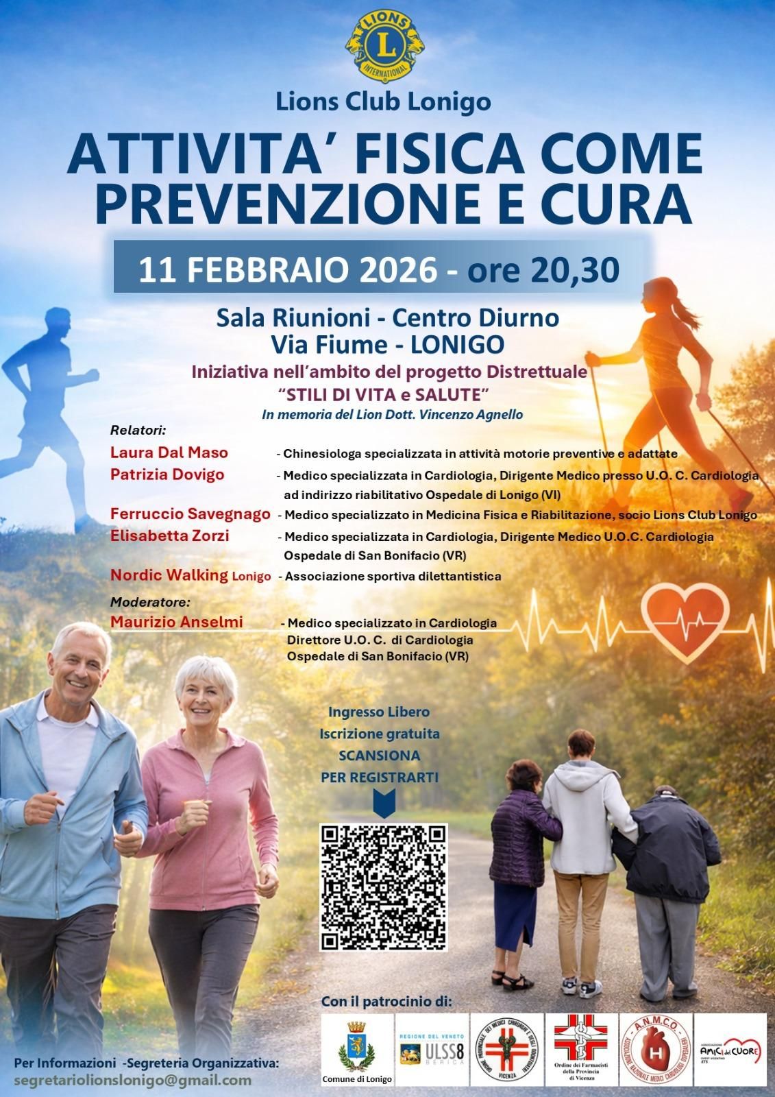11.02.2026 Convegno “Attività fisica come prevenzione e cura”