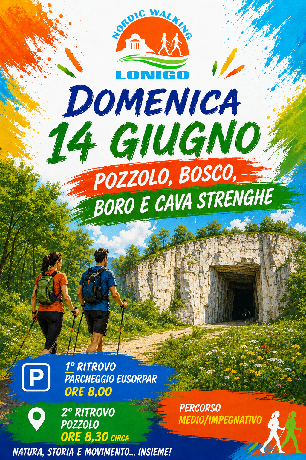 Domenica 14 giugno 2026  –  Pozzolo, Bosco, Boro e Cava Strenghe: un viaggio tra natura, storia e paesaggi nascosti