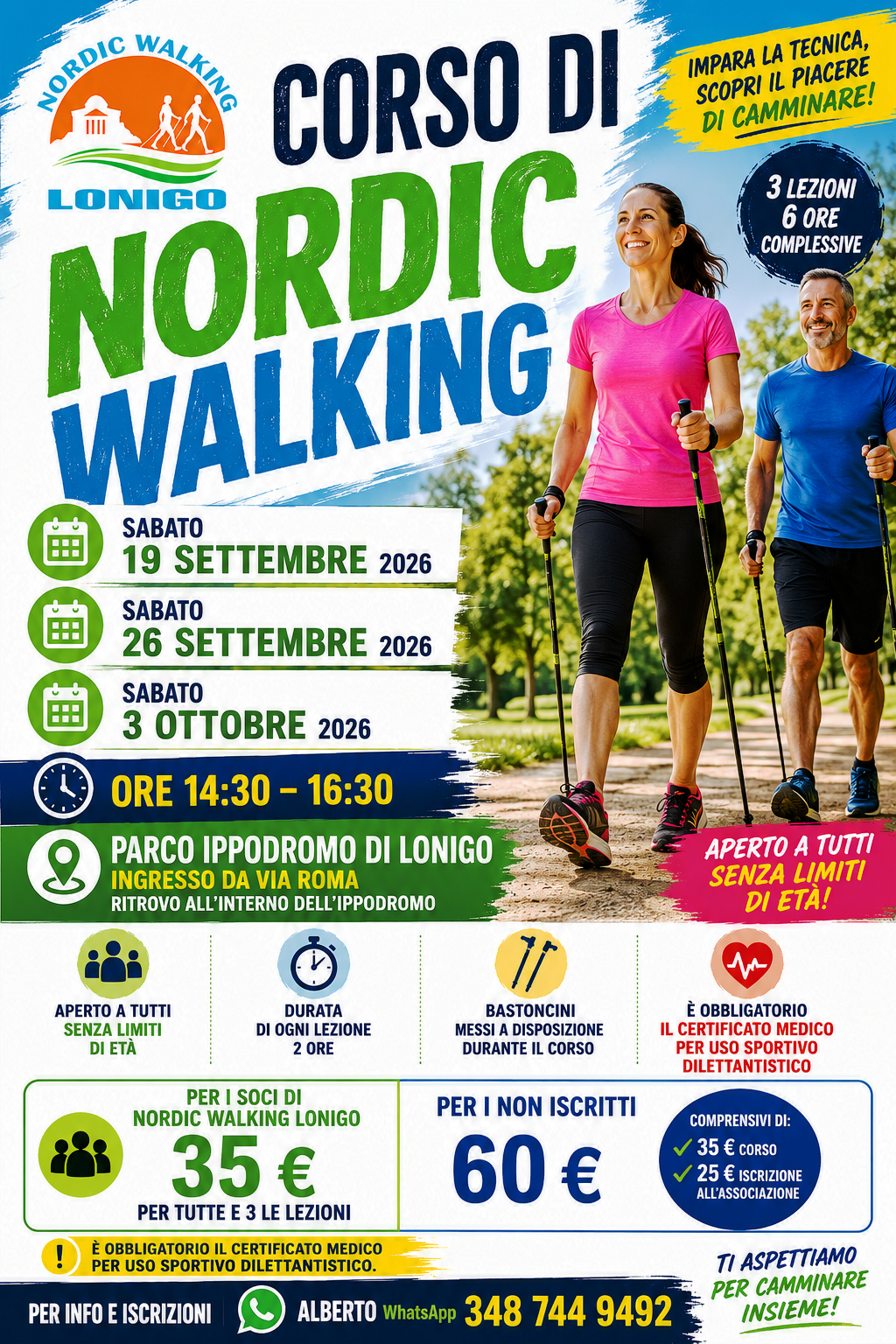 Corso di Nordic Walking